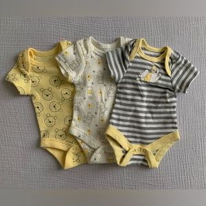 Disney Baby Preemie Onesie Set of 3